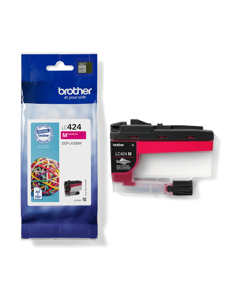 Brother LC-424M cartuccia d'inchiostro 1 pz Originale Magenta