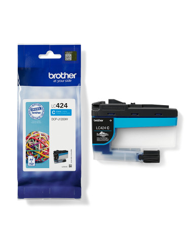 Brother LC424C cartuccia d'inchiostro 1 pz Originale Ciano