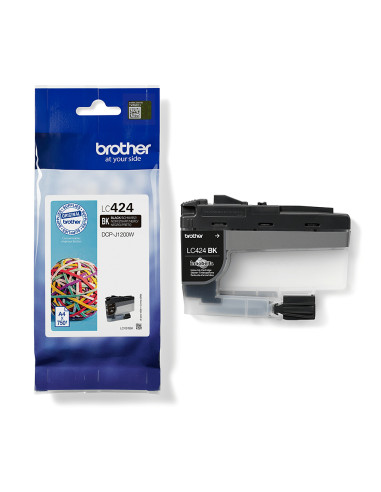 Brother LC424BK cartuccia d'inchiostro 1 pz Originale Nero