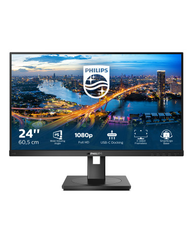Philips B Line 243B1/00 Monitor PC 60,5 cm (23.8") 1920 x 1080 Pixel Full HD LED Nero