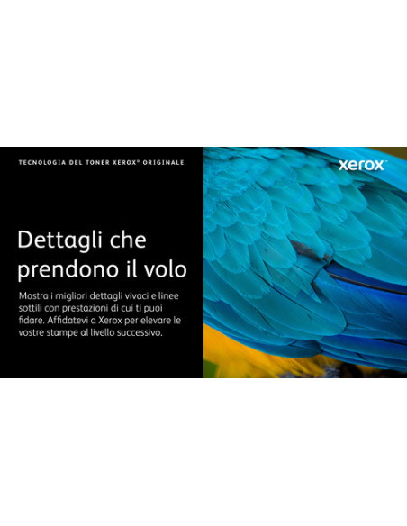 Xerox Cartuccia toner Ciano a Capacità standard da 1000 Pagine per Phaser® 6510, WorkCentre® 6515 (106R03473)