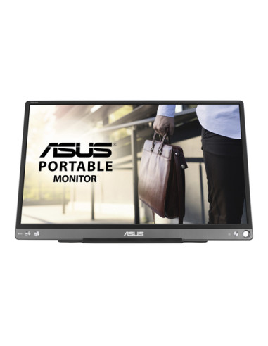ASUS ZenScreen MB16ACE Monitor PC 39,6 cm (15.6") 1920 x 1080 Pixel Full HD LED Grigio
