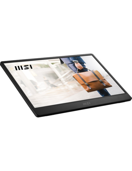 MSI Pro MP161 E2 Monitor portatile Nero 39,6 cm (15.6") LED 1920 x 1080 Pixel