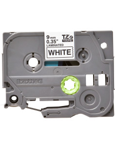 Brother TZE-221 nastro per etichettatrice Nero su bianco 2