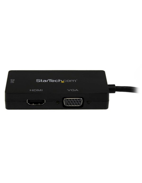StarTech.com Adattatore Mini DisplayPort da viaggio VGA/DVI/HDMI - Convertitore mDP 3 in 1