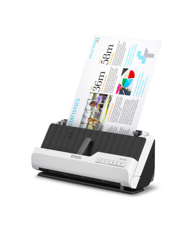 Epson DS-C330 Scanner con ADF + alimentatore di fogli 600 x 600 DPI A4 Nero, Bianco