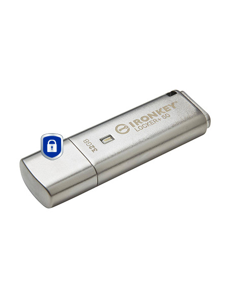 Kingston Technology IronKey 32GB IKLP50 AES USB, w/256bit Encryption