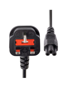 StarTech.com Cavo di Alimentazione per Notebook da 1m Cavo Elettrico AC di Ricambio per Alimentatori da BS 1363 UK a C5 2.5A-250 2