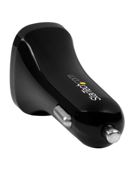 StarTech.com Caricatore da Auto con doppia porta USB - 24W/4.8A - Nero