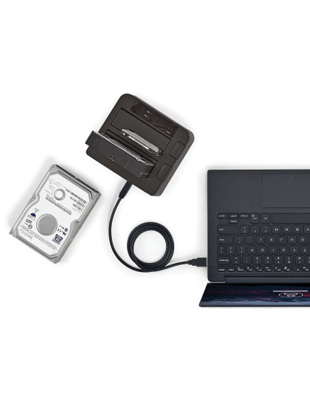 StarTech.com Box esterno USB 3.1 (10Gbps) a doppio alloggiamento da 2,5"/3,5" SATA SSD/HDD