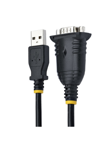 StarTech.com Cavo Adattatore USB a Seriale 1 m - Convertitore da USB a Seriale con Porta COM, Cavo USB Seriale RS232/DB9 Maschio