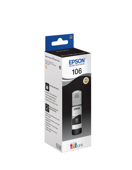 Epson 106 EcoTank Photo Black ink bottle