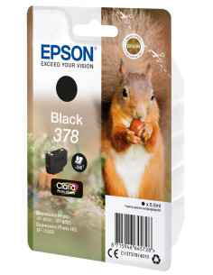 Epson Squirrel Singlepack Black 378 Claria Photo HD Ink 2