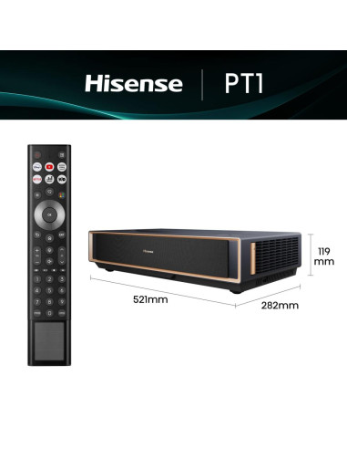 Hisense PT1 Smart TV Wi-Fi Nero