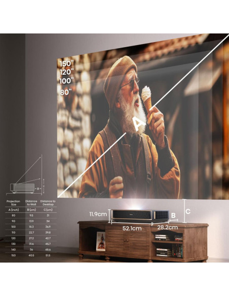 Hisense PT1 Smart TV Wi-Fi Nero
