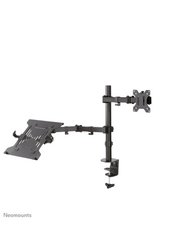 Neomounts FPMA-D550NOTEBOOK Braccio per monitor con supporto per laptop 10-32"