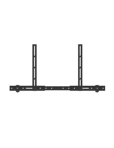 Multibrackets 7895 supporto da parete per casse acustiche Staffa per TV Nero