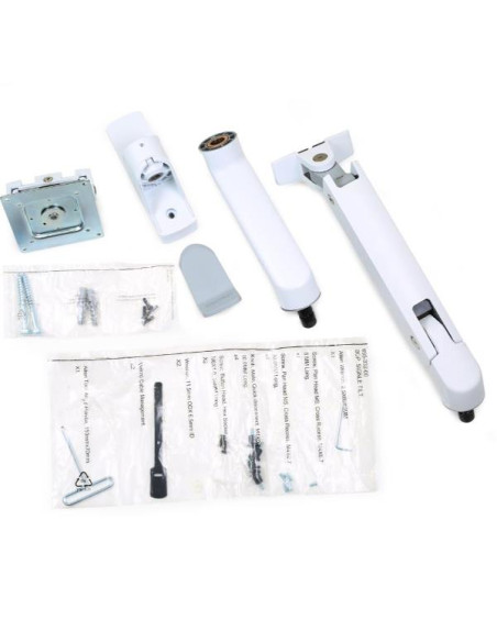 HX WALL MONITOR ARM  WHITE