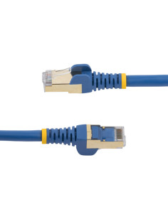 StarTech.com Cavo di Rete Ethernet Cat6a - Cavo Schermato STP da 2m - Blu 2