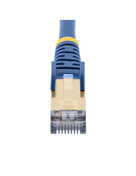 StarTech.com Cavo di Rete Ethernet Cat6a - Cavo Schermato STP da 2m - Blu