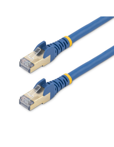 StarTech.com Cavo di Rete Ethernet Cat6a - Cavo Schermato STP da 2m - Blu