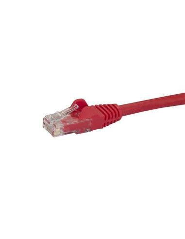 StarTech.com Cavo di rete Cat 6 - Cavo Patch Ethernet Gigabit rosso antigroviglio - 2m