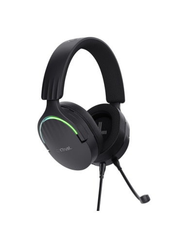 Trust GXT 490 FAYZO Auricolare Cablato A Padiglione Gaming USB tipo A Nero
