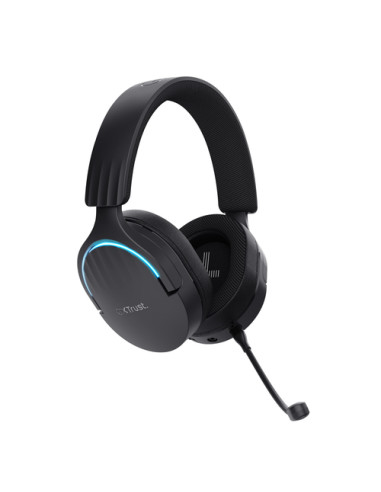 Trust GXT 491 Fayzo Auricolare Con cavo e senza cavo A Padiglione Gaming USB tipo-C Bluetooth Nero