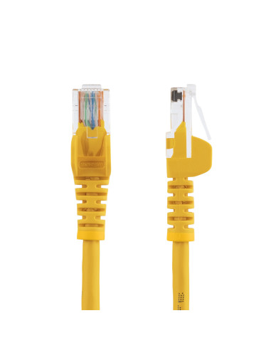 StarTech.com Cavo di rete CAT 5e - Cavo Patch Ethernet RJ45 UTP Giallo da 2m antigroviglio