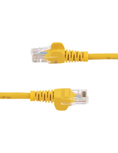 StarTech.com Cavo di rete CAT 5e - Cavo Patch Ethernet RJ45 UTP Giallo da 2m antigroviglio