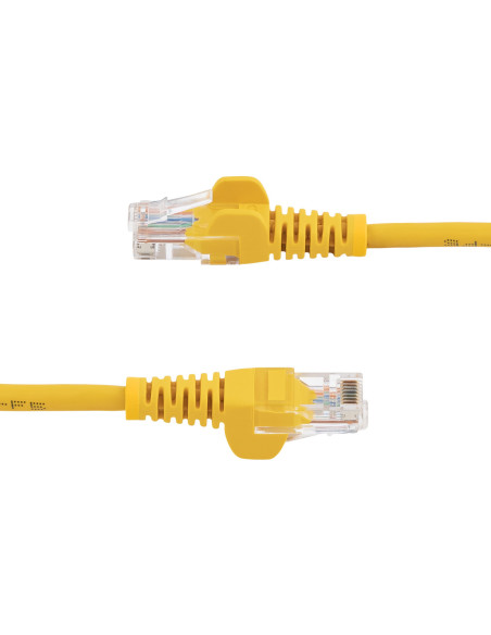 StarTech.com Cavo di rete CAT 5e - Cavo Patch Ethernet RJ45 UTP Giallo da 2m antigroviglio