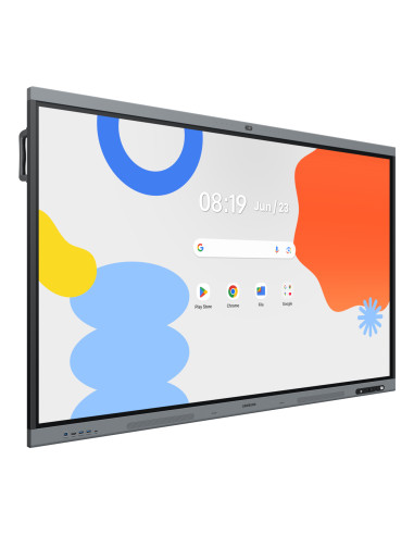 Samsung LH65WAFPLGC lavagna interattiva 165,1 cm (65") 3840 x 2160 Pixel Touch screen Nero, Grigio