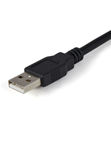 StarTech.com Cavo adattatore RS-232 USB FTDI a seriale 2 porta, con interfaccia COM
