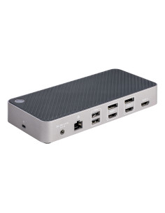 StarTech.com Docking station USB-C per Tre Monitor - Dock USB C Triplo HDMI/DP 4K - Hub USB a 5 Porte - GbE - PD 100W - Docking  2