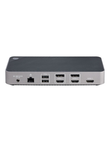StarTech.com Docking station USB-C per Tre Monitor - Dock USB C Triplo HDMI/DP 4K - Hub USB a 5 Porte - GbE - PD 100W - Docking 