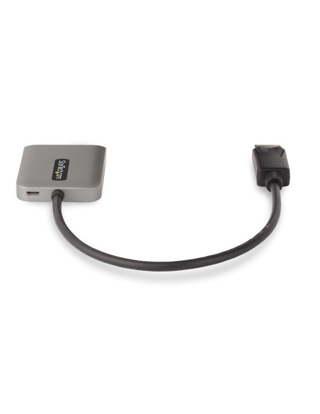 StarTech.com Hub MST DisplayPort a 2 Porte - Adattatore Multi-Monitor DP 1.4 a 2x DP 5K 60Hz - Sdoppiatore\Splitter Video Displa