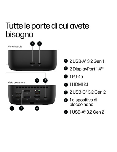 HP Dock USB-C 100W G6