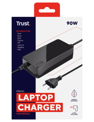 Trust Primo adattatore e invertitore Interno 90 W Nero