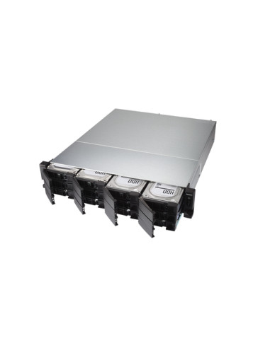 QNAP TS-H1886XU-RP-R2 NAS Armadio (3U) Intel® Xeon® D D-1622 32 GB DDR4 0 TB QuTS hero Nero, Grigio