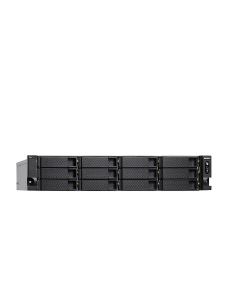 QNAP TS-H1886XU-RP-R2 NAS Armadio (3U) Intel® Xeon® D D-1622 32 GB DDR4 0 TB QuTS hero Nero, Grigio