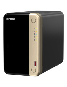 QNAP TS-264 NAS Tower Intel® Celeron® N5095 8 GB 0 TB QNAP QTS Nero, Oro 2