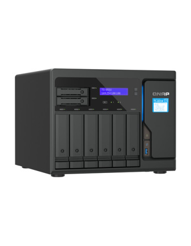 QNAP TS-855X SAN Tower Intel Atom® C5125 8 GB DDR4 0 TB QNAP QTS Nero