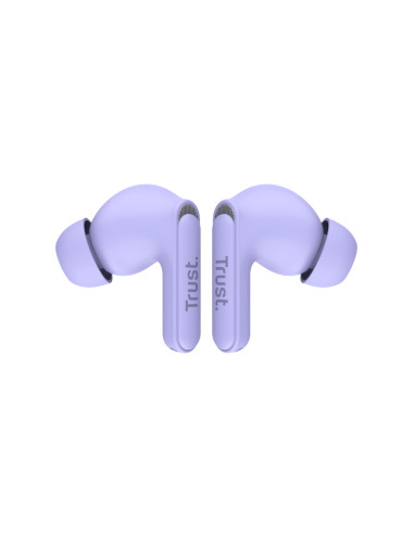 Trust Yavi Auricolare True Wireless Stereo (TWS) In-ear Musica e Chiamate USB tipo-C Bluetooth Viola
