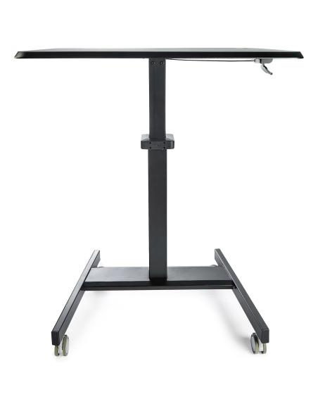 StarTech.com Scrivania Sit-Stand per lavorare in piedi o seduti - Postazione di lavoro ergonomica mobile e regolabile in altezza
