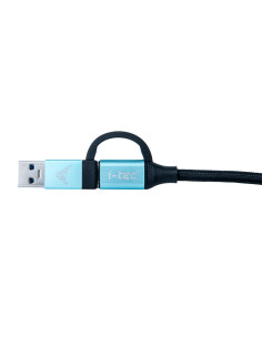 i-tec C31USBCACBL cavo USB USB 3.2 Gen 1 (3.1 Gen 1) 1 m USB C Nero, Blu 2