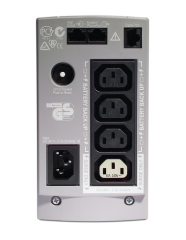APC Back-UPS gruppo di continuità (UPS) Standby (Offline) 0,5 kVA 300 W 4 presa(e) AC