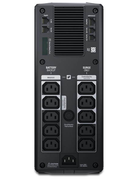 APC Back-UPS Pro gruppo di continuità (UPS) A linea interattiva 1,5 kVA 865 W 10 presa(e) AC