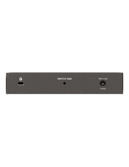 D-Link DGS-1008P/E switch di rete Non gestito L2 Gigabit Ethernet (10/100/1000) Supporto Power over Ethernet (PoE) Desktop Nero