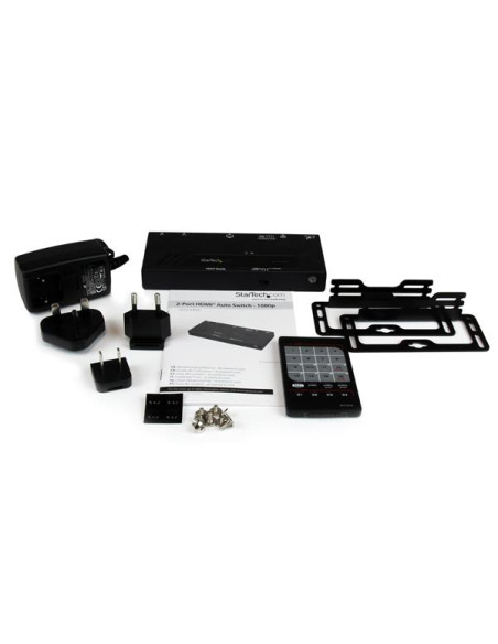 StarTech.com Switch HDMI a 2 porte con commutazione automatica e prioritaria - 1080p