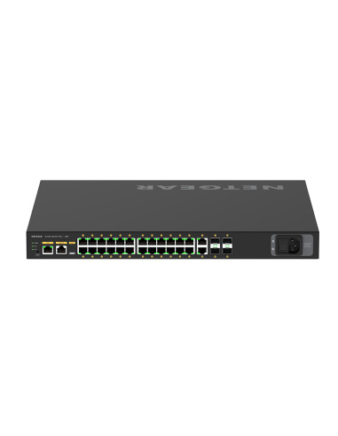 NETGEAR M4250-26G4XF-PoE+ Gestito L2/L3 Gigabit Ethernet (10/100/1000) Supporto Power over Ethernet (PoE) 1U Nero